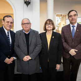 Presidente AEQUALIS Ignacio Sanchez - gobernador Valparaiso Rodrigo Mundaca - rectora U de Chile Rosa Deves - gobernador Magallanes Jorge Flies